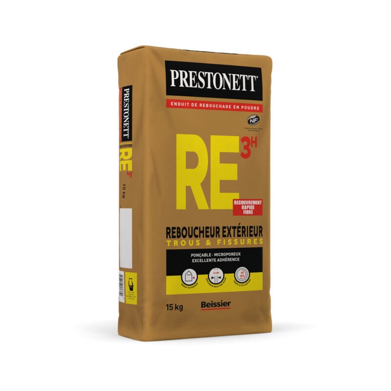 PRESTONETT RE 3H : REBOUCHEUR EXTÉRIEUR À SÉCHAGE RAPIDE