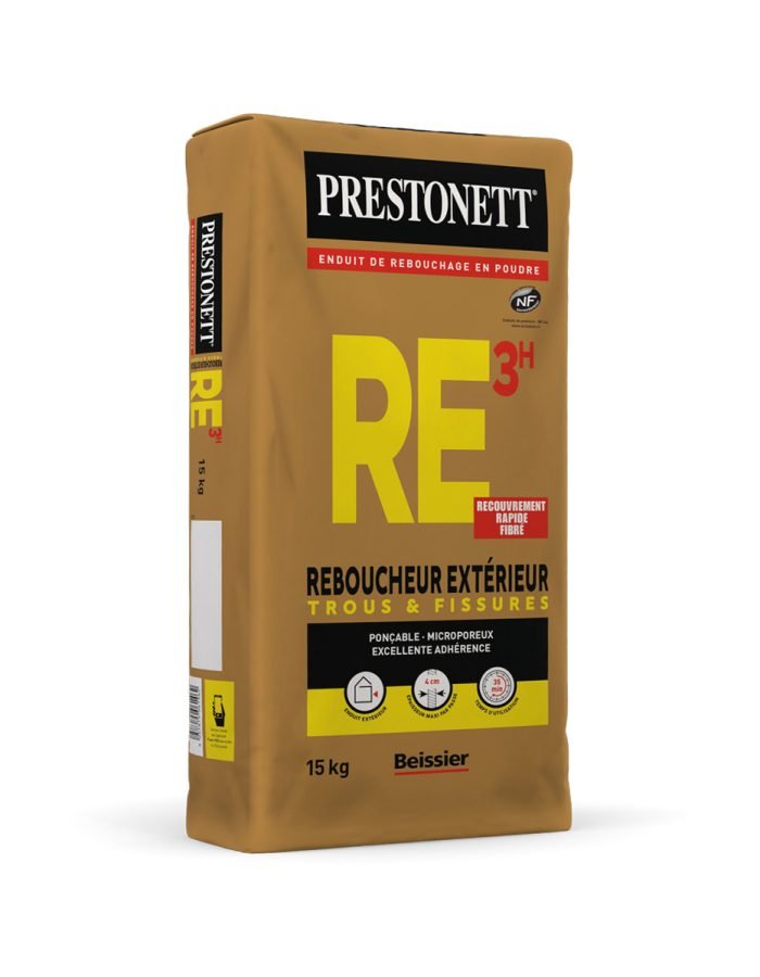 PRESTONETT RE 3H : REBOUCHEUR EXTÉRIEUR À SÉCHAGE RAPIDE